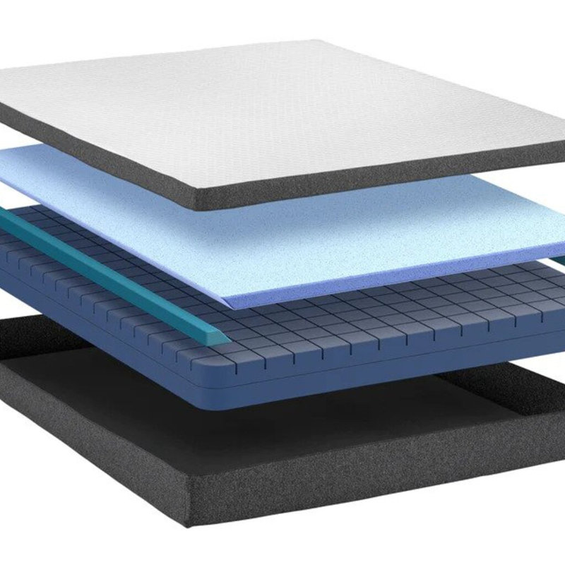 The Twillery Co.® Prague 8" Gel Memory Foam Mattress, Removable And